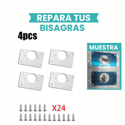 Bisagras Placa-Pro - Reparación Duradera Para Tus Muebles